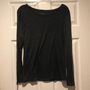 Long sleeve grey top